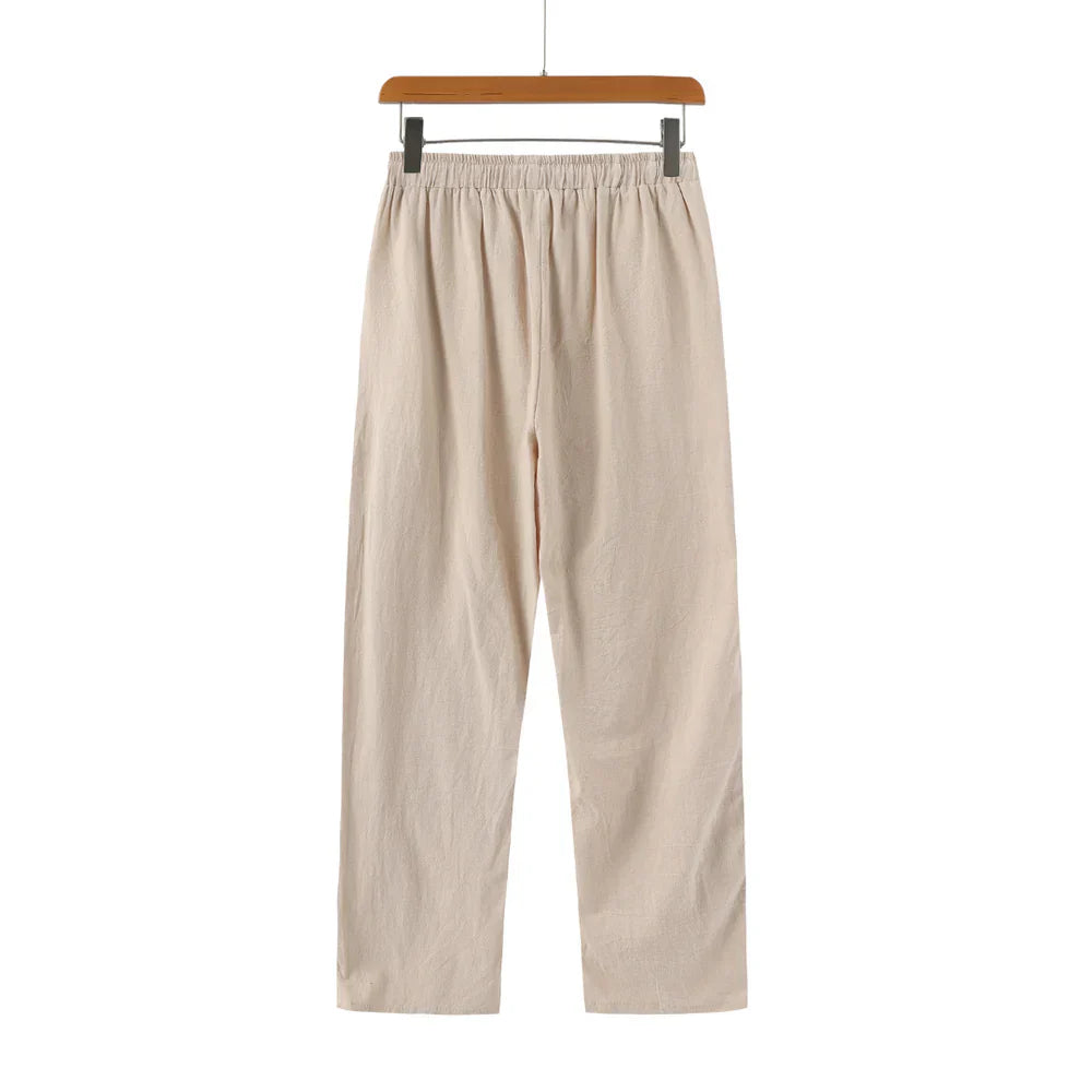 Laarhoven™ | Linnen pantalon