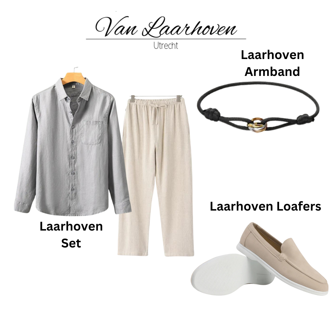 Laarhoven™ | 4-delige set - Taupe