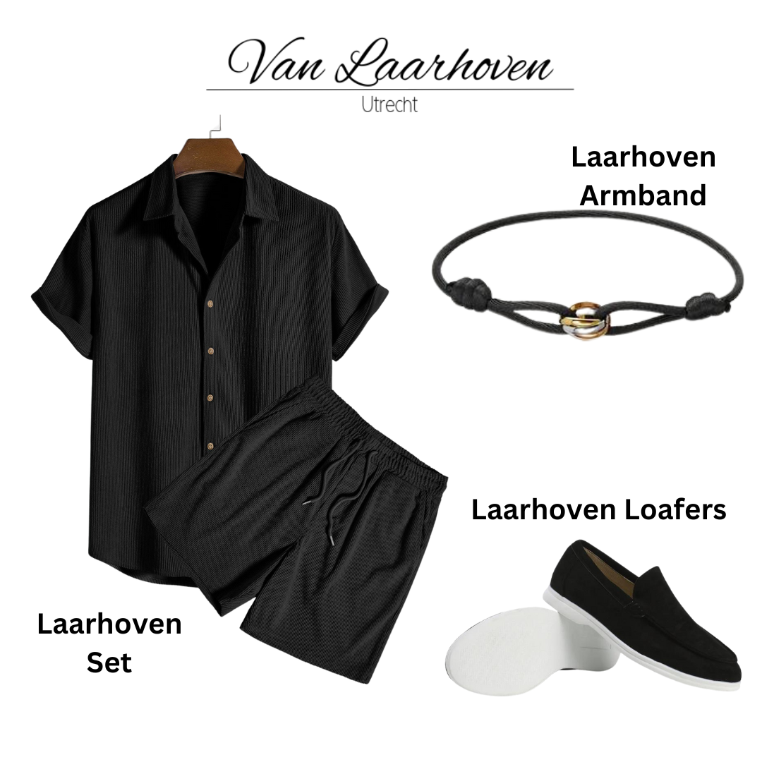 Laarhoven™ | 4-delige set - Onyx