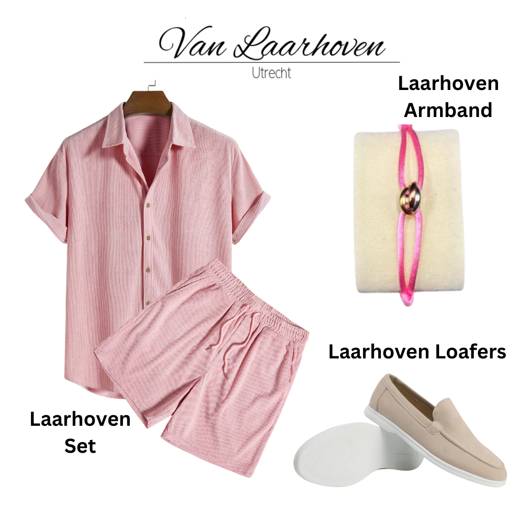 Laarhoven™ | 4-delige set - Flamingo