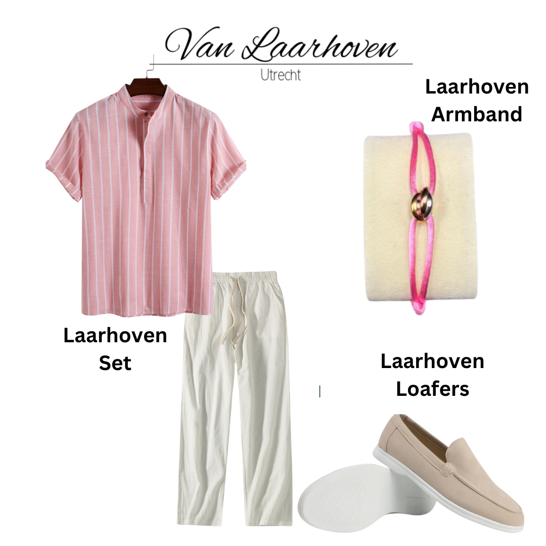 Laarhoven™ | 4-delige set - Roze