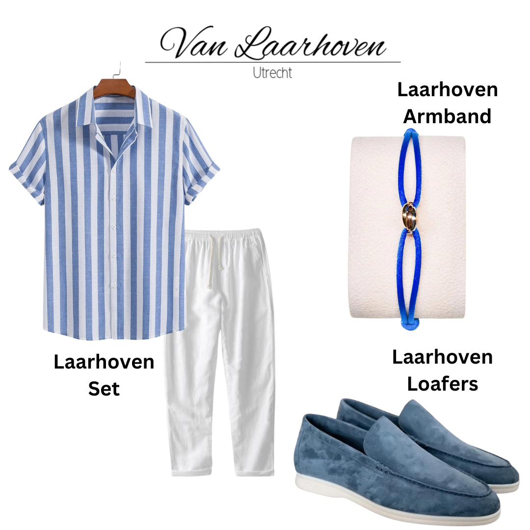 Laarhoven™ | 4-delige set - Blauw