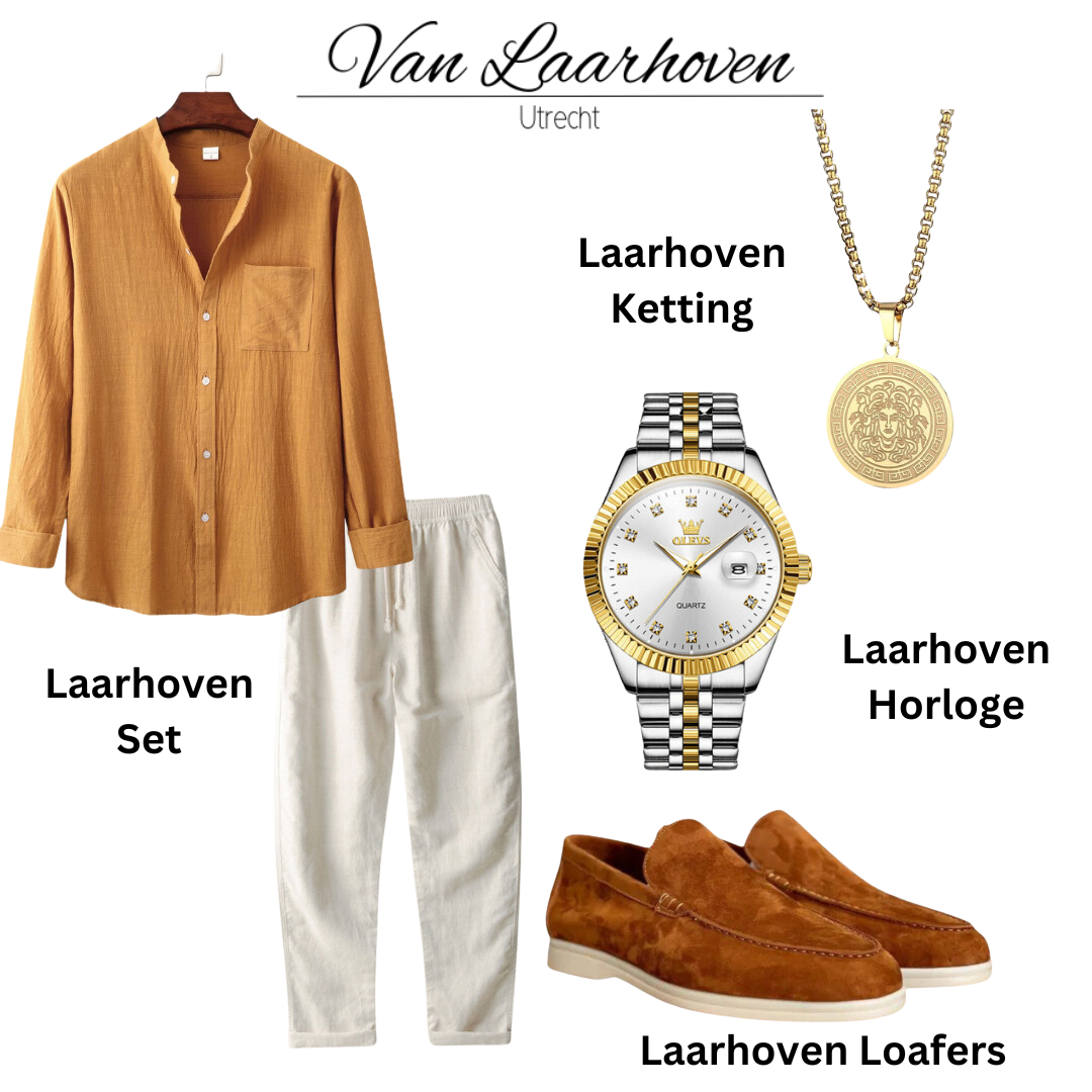 Laarhoven™ | Amberkleurige Aura-set